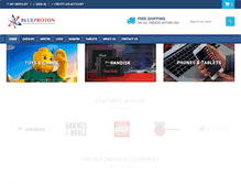 Tablet Screenshot of blueproton.com
